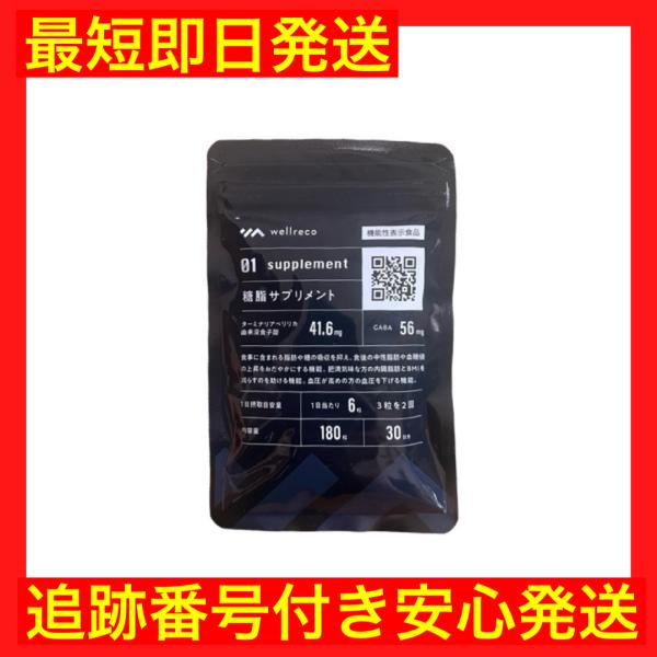 wellreco ウェルレコ 糖脂サプリメント 1袋 30日分 [機能性表示食品