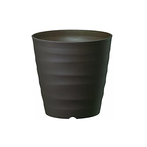 規格:43型・土容量:40.0Lサイズ:径430×高さ430mm色:ダークブラウン材質:ポリプロピレン製造国:日本