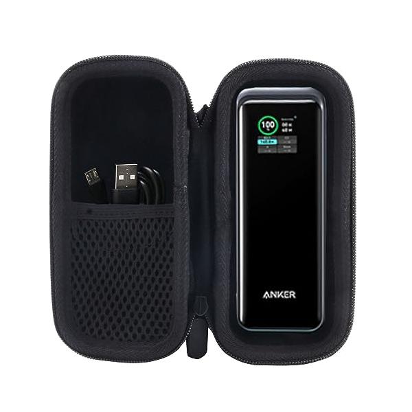 WERJIA 収納ケース対応 Anker Prime Power Bank 12000mAh, 130W モバイルバッテリ for Anker Prime Power Bank 12000mAh, 130W