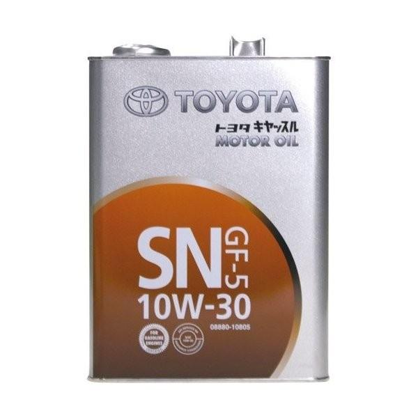 トヨタ Toyota 純正 トヨタ キャッスル エンジンオイルsｎ 10w 30 4lガソリン車用 080 080 二輪四輪店 通販 Yahoo ショッピング