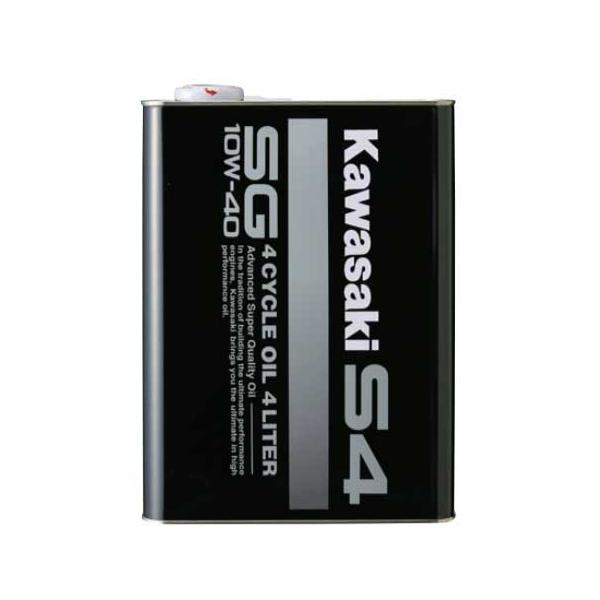 カワサキ(KAWASAKI)純正 4サイクルオイル S4 SG10W-40 4L J0246-0012