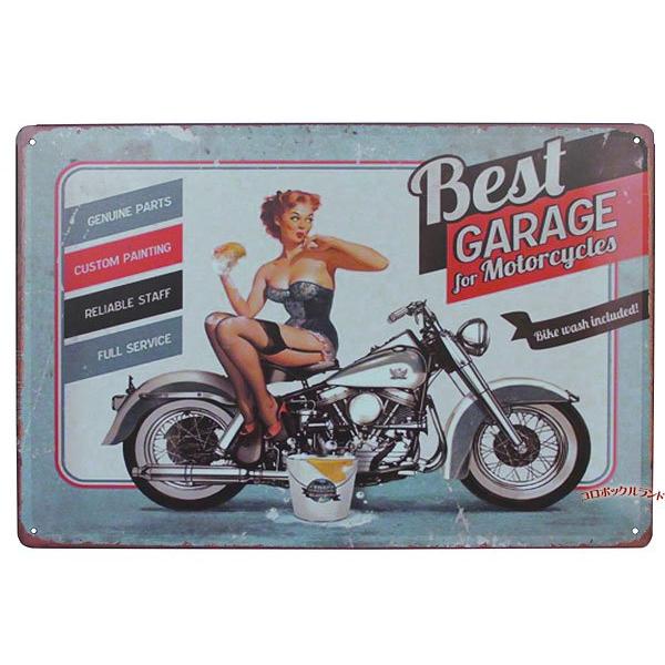 【９月末で閉店】メタルプレートS（BEST GARAGE）