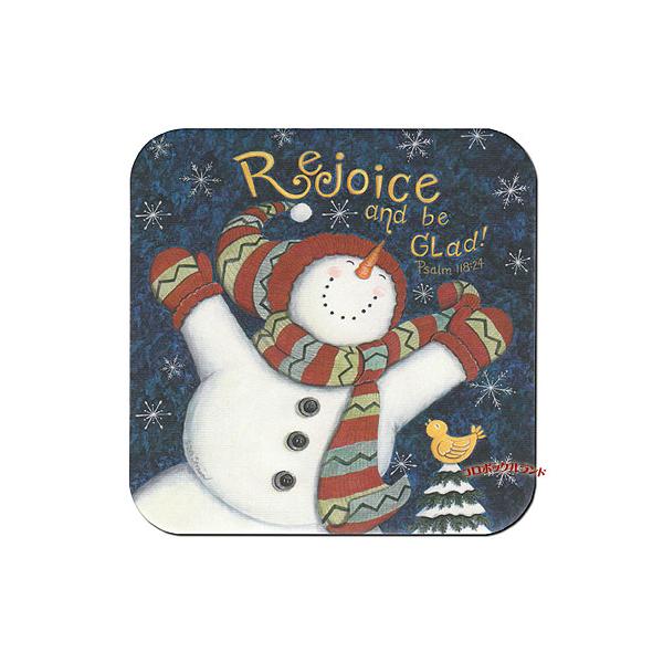 USA製のカントリーデザインのコースターです。明るいパステルカラーのようなデザインからシックな色合いまで50種類以上を販売しています。表面はラミネート加工がしてありますので水や熱にも強いです。サイズ（約）：9.5cm角ｘ厚0.3cm／アメリ...