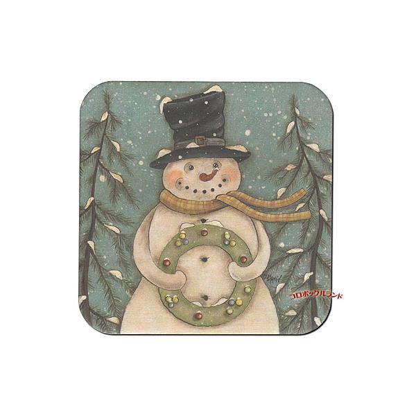 USA製のカントリーデザインのコースターです。明るいパステルカラーのようなデザインからシックな色合いまで50種類以上を販売しています。表面はラミネート加工がしてありますので水や熱にも強いです。サイズ（約）：9.5cm角ｘ厚0.3cm／アメリ...