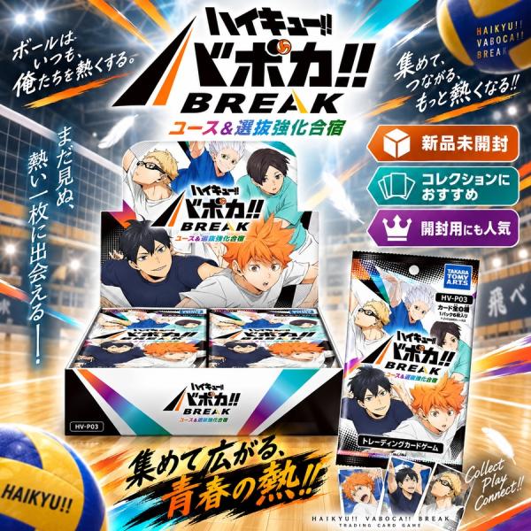 HV-P03 ハイキュー!! バボカ!! BREAK ユース＆選抜強化合宿 タカラトミー（TAKARA TOMY） ハイキュー!! バボカ!! BREAK ユース