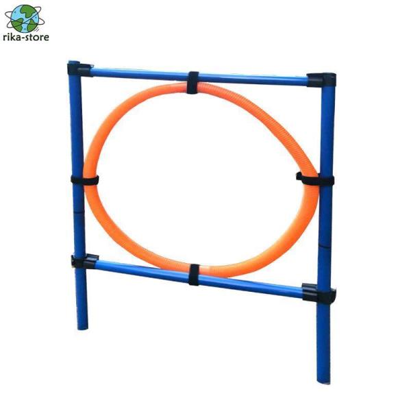 ドッグアジリティ 円型 タイヤ型 イヌ 犬の敏捷性機器 競技用 障害物競争 敏捷性 遊び道具 スポーツ ミニハードル 公園 屋外 解消 ドッグラン ドッグラン ドッグ用品 ペットトレーニング 障害物 柵 競技 競争 練習 訓練 運動不足 ジ...