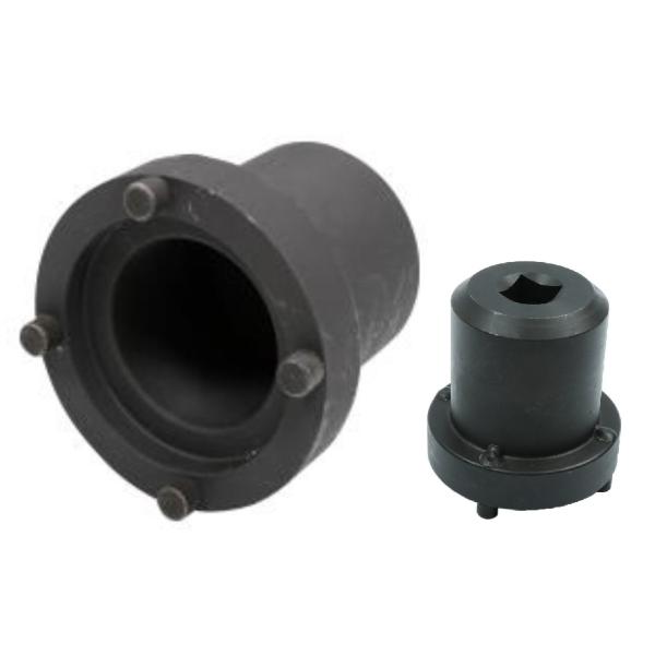 コシハラ 差込角 12.7mm(1/2インチ) スズキジムニー用 ハブベアリングナットソケット ピンタイプ 全長54mm ピンサイズΦ6mm ピン間距離50mm KOSHIHARA M965
