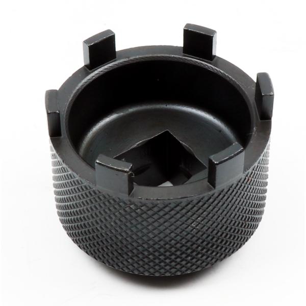コシハラ スパナナットソケット Yamaha用 外径42mm x内径36.8mm x 6.25mmピン幅/ 6ピン1/2インチドライブ Yamaha Spanner Nut Socket 台湾製 KOSHIHARA N712