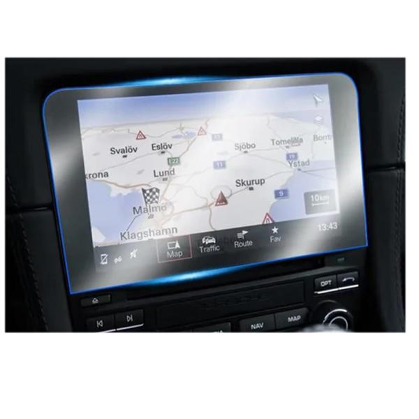 【並行輸入品】カーナビ保護フィルム ポルシェ 911 718 ボクスター ケイマン 2016 2018 用、1 個 GPS ナビゲーション画面強