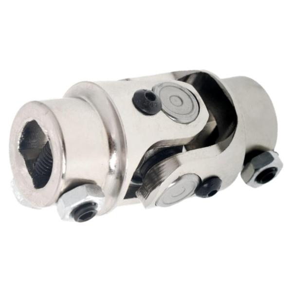 【並行輸入品】JLEJIANI Single Steering Chrome U Joint Shaft 3/4" DD X 3/4" DD