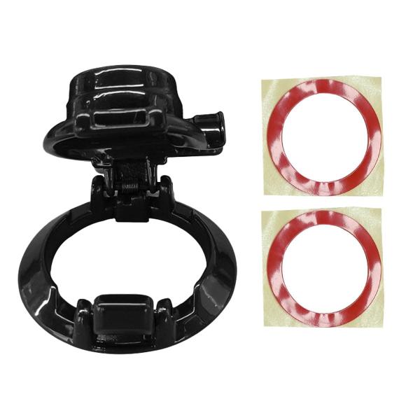【並行輸入品】Press Car Engine Start Stop Button Cover, Ignition Protective Co