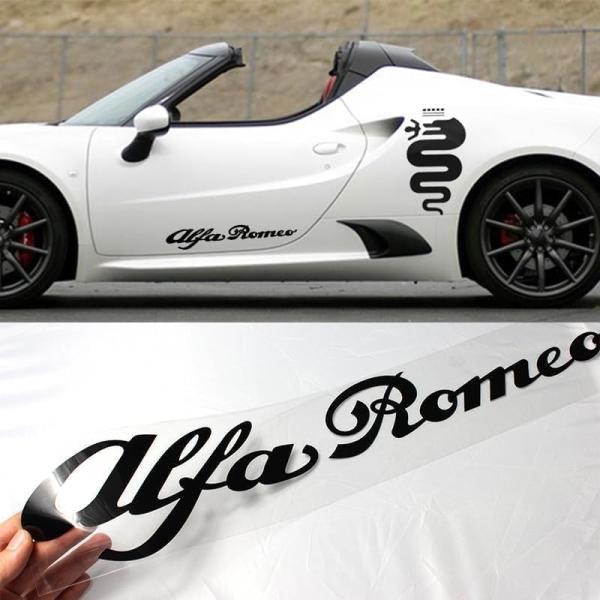 【並行輸入品】MZZHF Car Emblem Sticker for Alfa Romeo Juliet Giulia Stelvio,3D
