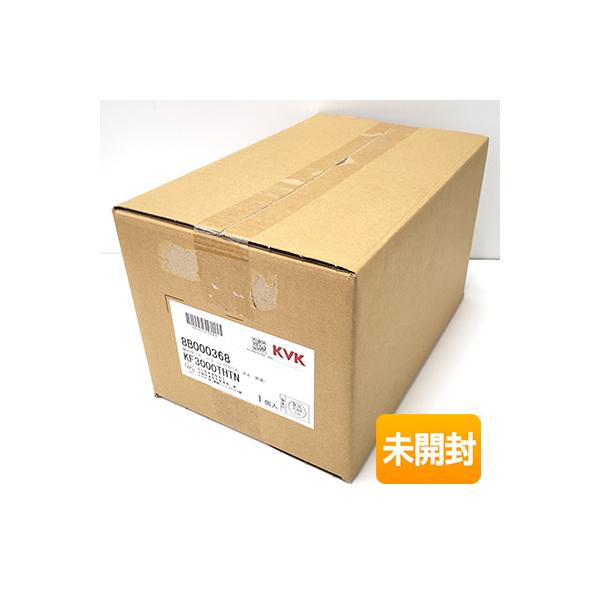 未開封】KVK 壁付サーモ水栓 KF3000THTN 一般地用 : キューブ 
