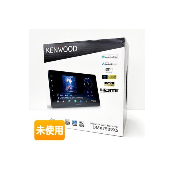 KENWOOD/ケンウッド ディスプレイオーディオ DMX7509XS ワイヤレス Apple CarPlay & Android Auto ワイヤレスミラーリング対応