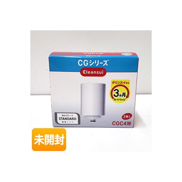 【未開封品】三菱ケミカル クリンスイ 蛇口直結型浄水器用カートリッジ CGC4W 2個入