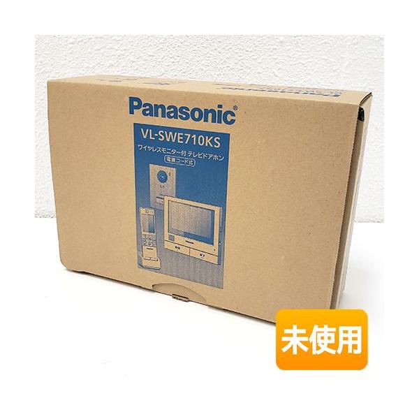 【未使用品】パナソニック/Panasonic 外でもドアホン VL-SWE710KS 電源コード式 テレビドアホン ・インターホン ［VLSWE710KS］