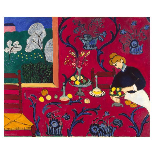 アンリマティスの絵　複製画 Red Room アンリ・マティス 手描き油絵複製画 模写 レプリカ 肉筆絵画