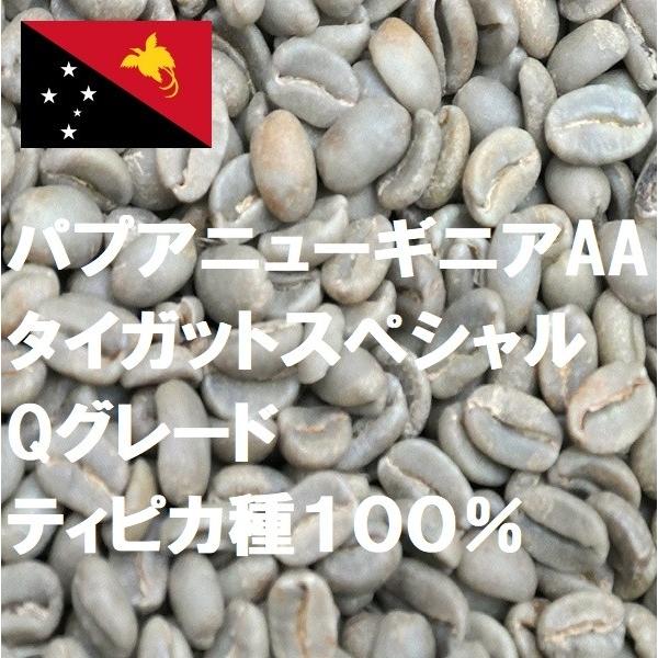 コーヒー生豆　10kg パプアニューギニアAXタイガットスペシャル　Qグレード ティピカ種１００％ 送料無料　グリーンビーンズ