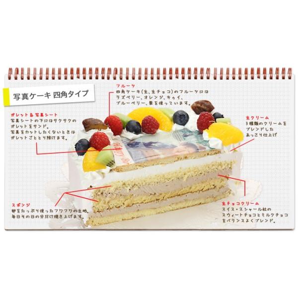 写真ケーキ 四角 生クリーム１１号 冷凍 到着後は冷蔵庫で5 6時間保管解凍 キャラクターケーキ 誕生日ケーキ あすつく 土日祝出荷ok 35 35cm Buyee 日本代购平台 产品购物网站大全 Buyee一站式代购 Bot Online