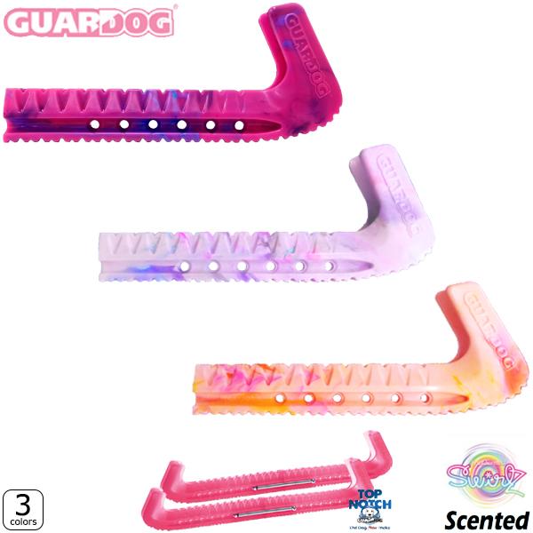 GUARDOG（ガードッグ）2ピースエッジカバー -TOPNOTCH- [Swirlz][Swirlz]マーブルカラー ＊あまいフルーツの香りつき＊スケーターには必須のアイテム！スケートを履いたままリンクサイドを歩くときに、大切なエッジを保...