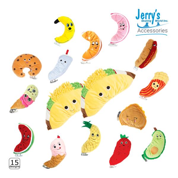 Jerry's（ジェリーズ）エッジカバー Fun Food Coversおいしそうなフルーツやフードの楽しいエッジカバー☆内側は吸水性の良いタオル地で、錆の原因となる水分を吸収。ふかふかのカバー本体は持ち運びの際にブレードをしっかり守ります...