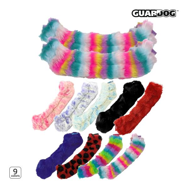 GUARDOG（ガードッグ）エッジカバー Soft Padz-Fuzzies手触りが気持ちいふわふわのファー素材のエッジカバー。内側のタオル地が水分を吸収し、大切なエッジを守ります。※スピードスケート靴には対応しておりません。内容：1足分（...