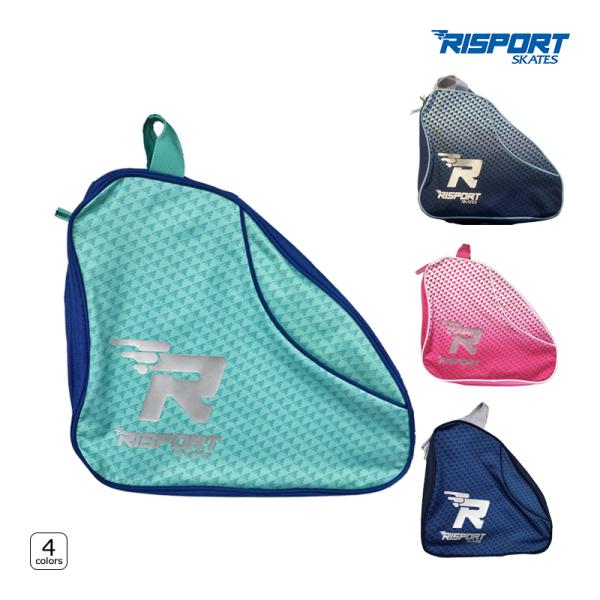 RISPORT（リスポート）スケートバッグリスポートブランドのオリジナルスケートバッグです。ショルダータイプのため斜めがけができ、両手が使え電車やバスなどの移動もスムーズです。マチが広くスケート靴のサイズが25.5cmまでのフィギュア靴、ホ...