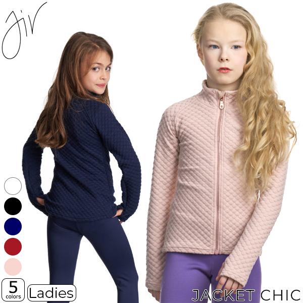 JIV Sportジャケット CHIC（チック） レディースエストニア発ブランド「JIV Sport」はオシャレで大人気！ぷくぷくとした立体感と、ふわりとした質感が特徴的な生地を使用した「CHIC」シリーズ。生地カラーによってジップのデザイ...