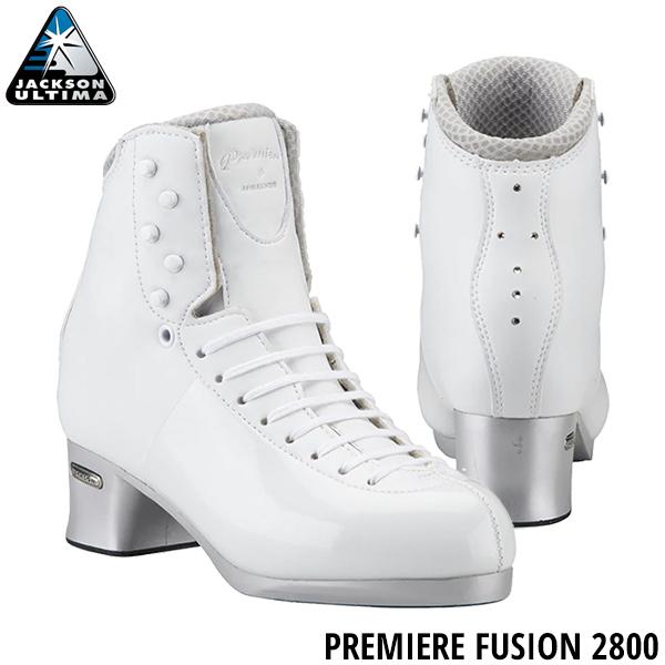 JACKSON（ジャクソン）スケート靴 Premiere FS 2800 -Whiteブランド：CANADA（カナダ）硬さ：Stiffness65ソール：フュージョンソールアッパー：マイクロファイバーバッジテスト (推奨)：スケート教室上級...