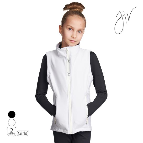 JIV Sportベスト NORDIC（ノルディック） -Girl'sエストニア発ブランド「JIV Sport」はオシャレで大人気！暖かさを保ちながら、腕回りや身体の動きに負担を感じないスケーティングのためのベスト。厚手ながら軽い生地を使用...