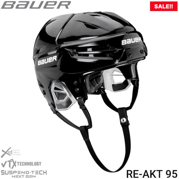BAUER（バウアー）ヘルメット リアクト 95【SALE!!】数に限りがございます。売り切れの場合はご容赦ください。◆BAUER 2022-2023モデル◆軽いうえにフィット感も抜群と定評のあるリアクトシリーズ。高性能パッドによりプロテク...