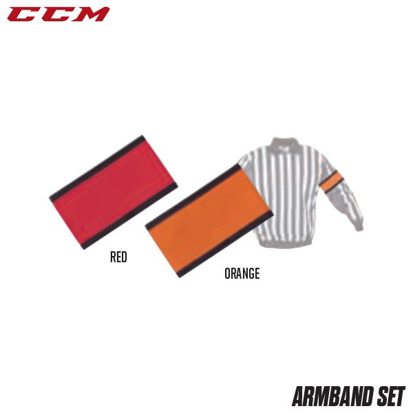 CCM（シーシーエム）レフェリーアームバンドレフェリー用のアームバンドです。CCMのレフェリージャージのスナップに取り付けることができます。2ヶセットでの販売です。サイズ：S…XS〜Lサイズのジャージ向けL…XL〜XXLサイズのジャージ、4...