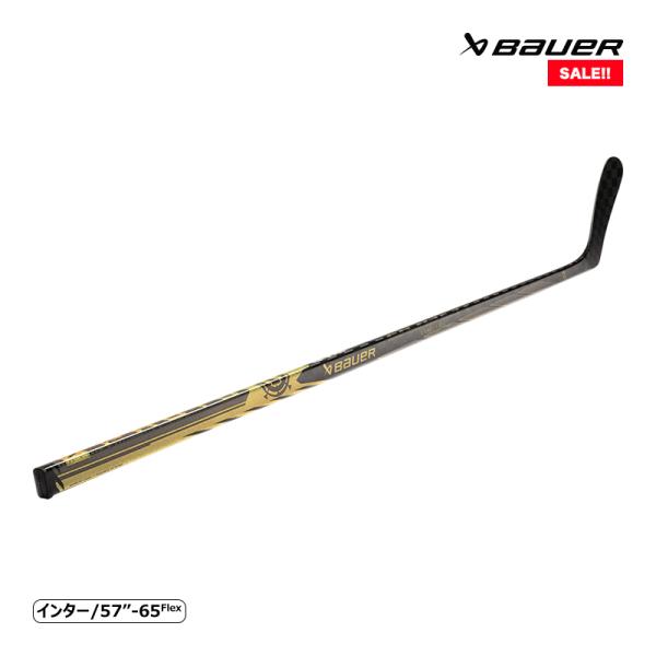 BAUER（バウアー）ワンピーススティック S24 PROTO R GOLD INT【SALE!!】数に限りがございます。売り切れの場合はご容赦ください。フレックス：55、65長さ：57インチ（約145cm）キックポイント：ミッドキックシャ...