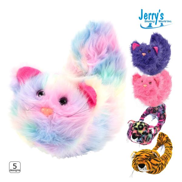 Jerry's（ジェリーズ）エッジカバー クリッターテールふわふわしっぽのエッジカバー♪内側にはとても柔らかく吸水性に優れたコットンのパイル地と厚みのあるクッションを使用。※スピードスケート靴には対応しておりません。内容：1足分（2個入り）...