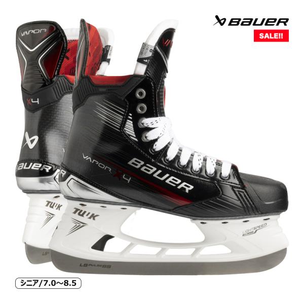 BAUER スケート靴 S23 ベイパー X4 シニア アイスホッケー : skbavapx4 