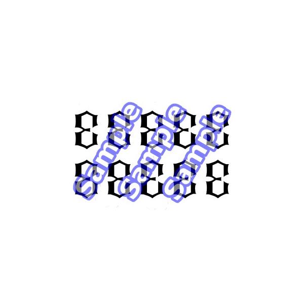 【セット内容】タトゥーシール／練習用ミニシール／説明書BLEACH　ハリベル　コスプレ用タトゥーシールシートサイズ：A5寸法：約5cm x 約3cm x 10個