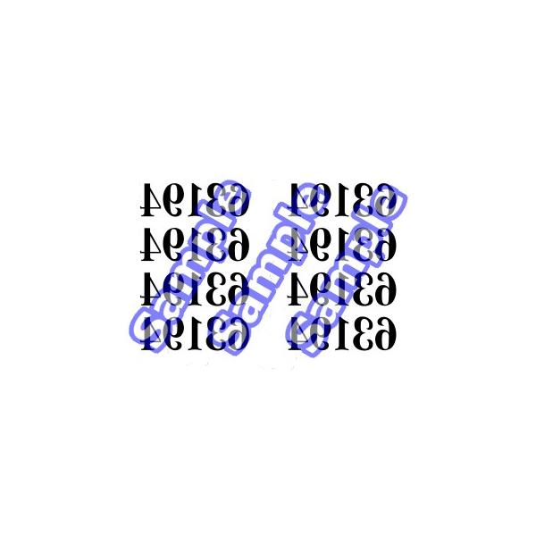 【セット内容】タトゥーシール／練習用ミニシール／説明書約束のネバーランド　エマ　コスプレ用タトゥーシールシートサイズ：A5寸法：約8cm x 約2.5cm x 8個