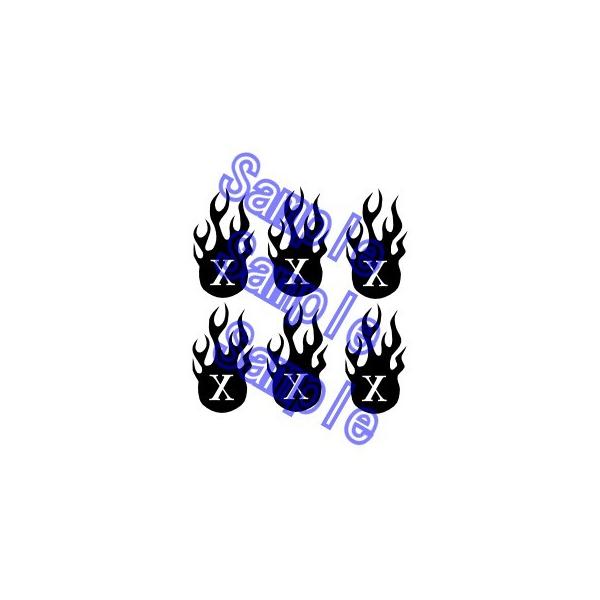 【セット内容】タトゥーシール／練習用ミニシール／説明書家庭教師ヒットマンREBORN!　リボーン　沢田綱吉/ツナ(1)　コスプレ用タトゥーシールシートサイズ：A6標的150の巻頭カラーのツナ用タトゥーシールです。寸法：約4.5cm x 約2...