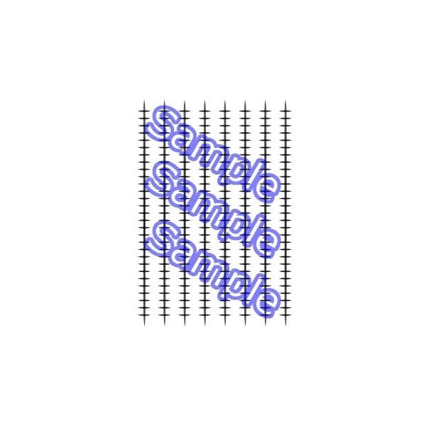 【セット内容】タトゥーシール／練習用ミニシール／説明書ONE PIECE　ワンピース　ロロノア・ゾロ（胸）　コスプレ用タトゥーシールシートサイズ：A4寸法：幅約1.6cm x 高さ約28cm使用回数：8回分