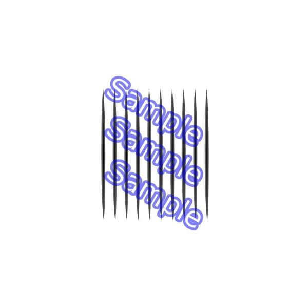 【セット内容】タトゥーシール／練習用ミニシール／説明書ONE PIECE　ワンピース　ロロノア・ゾロ（顔）コスプレ用タトゥーシールシートサイズ：A6寸法：幅約0.3cm x 高さ約10cm使用回数：11回分