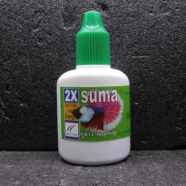 スーマ　Bacteria and funger　1個　12ml本場タイのブリーダーに使用されているベタコンディショナー。感染症の疾病やスレ傷などによる炎症に。【使用方法】飼育水1Lに対して1滴