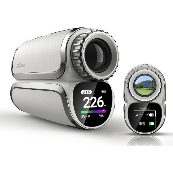 FastDeer ゴルフ用距離計 S2 公式 FastDeer S2 ゴルフ 距離計 高精度 レーザー距離計 高低差