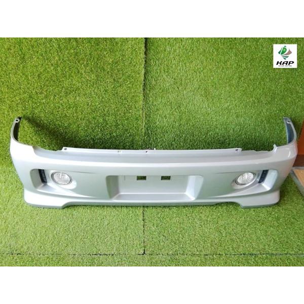 ダイハツ☆ムーヴ L900S 純正 リアバンパー シルバー 【個人宅配送不可