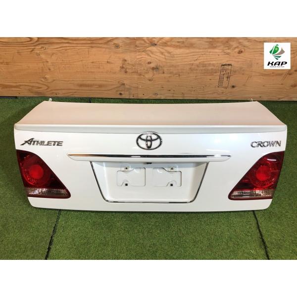 トヨタ☆クラウン アスリート GRS184 トランク ホワイトパール