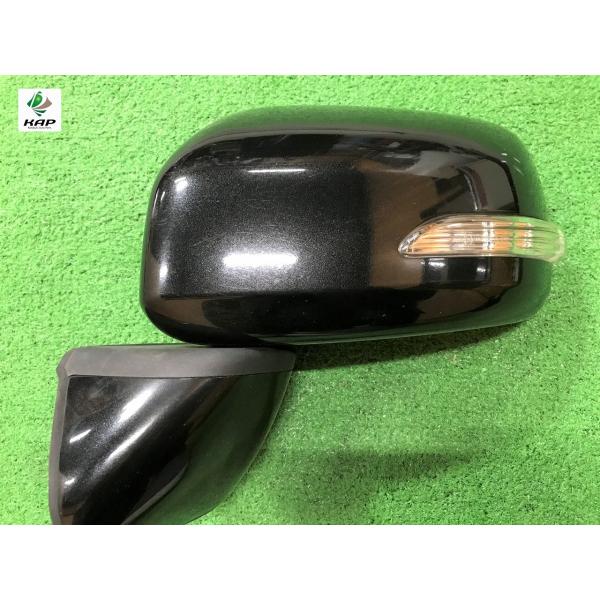 ダイハツ☆ムーヴコンテ カスタム　L575S　純正　ドアミラー 左　7P　87940-B2B10-03　ブラックマイカメタリック／X07