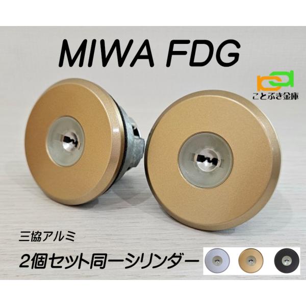 美和ロック 三協アルミ プロセレーネ MIWA FDG用 カギ5本付き 玄関