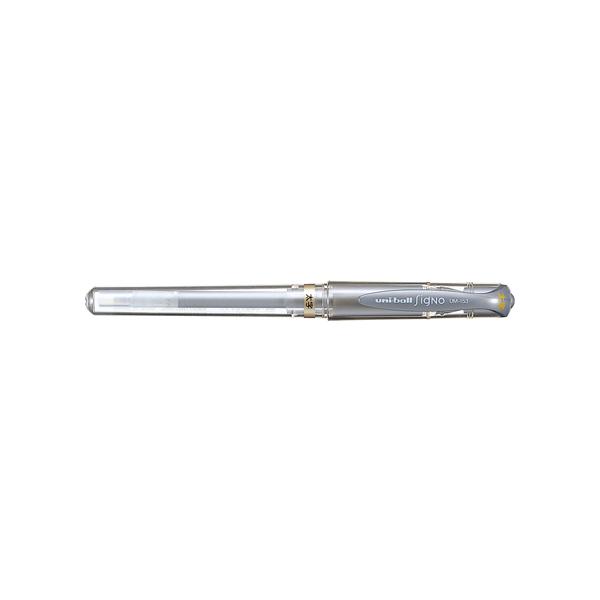 ユニボール　シグノ　太字　１．０ｍｍ　銀 ユニボール シグノ 太字 1.0mm 銀 uni ボールペン 三菱鉛筆 シルバー