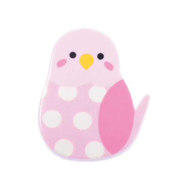 在庫限り クラックス インコクリップ セキセイインコ ピンク クリックポスト対応 ことりカフェオンラインショップ 通販 Yahoo ショッピング
