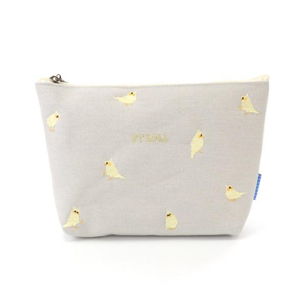 クラックス 舟形ポーチ オカメインコ パターン ことりカフェオンラインショップ 通販 Yahoo ショッピング