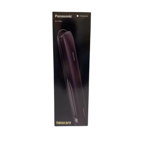 【美品】Panasonic ストレートアイロン ナノケア EH-HS0J-K Panasonic （5年間無料保証）Panasonic（パナソニック